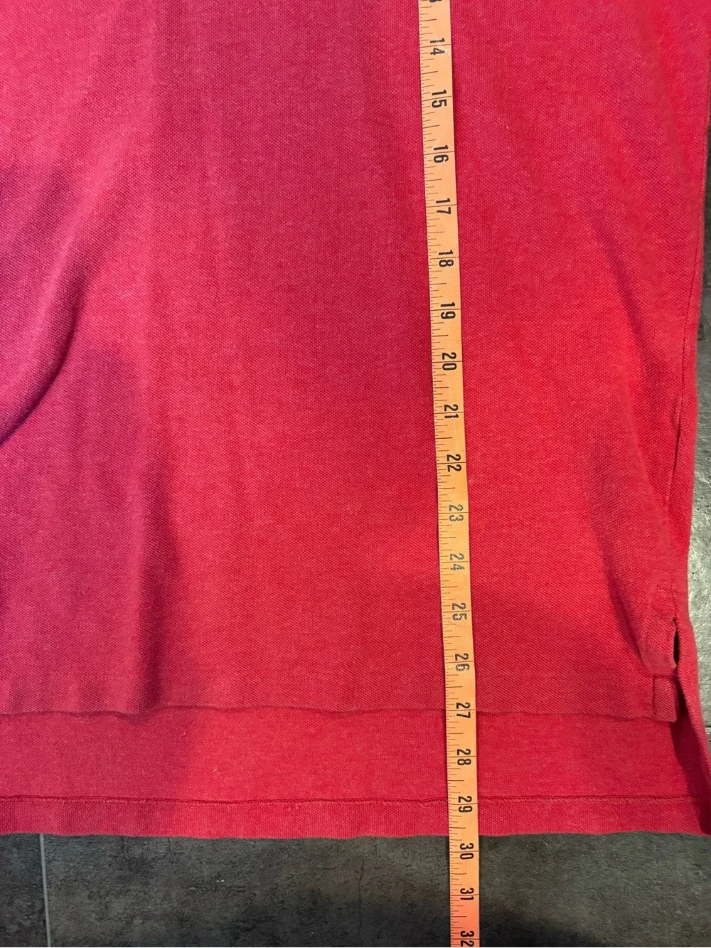 Polo Ralph Lauren Men's Red Short-Sleeve Polo Shirt Medium Preppy Country Club